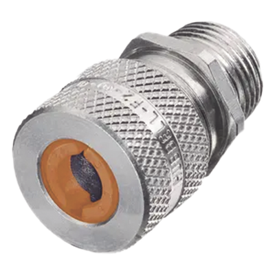 Conector de cable, de aluminio macho recto, .13 – .19″ (3.2 – 4.7 mm), 3/4″.