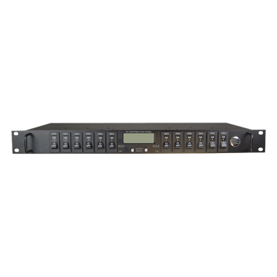 PDU Administrable IP, 12 Salidas para Brakers (No incluidos), Control de Energía Remoto, Doble Bus Inteligente de Distribución CD, Aplicaciones 12,24 y 48 Vcc.