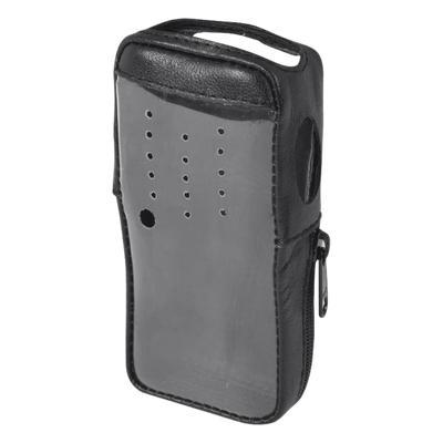 Funda de piel reforzada, cubierta frontal de plástico transparente para TK-2000KV2 y TK-3000KV2