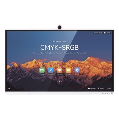 HUAWEI IdeaHub S2, Pantalla interactiva para Colaboración Inteligente, 75″, 4K UHD, Harmony OS, Wi-Fi 6, Cámara inteligente, Funcionalidad BYOM.