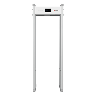 Arco Detector de Metales de 18 Zonas con Pantalla LCD de 7″ / Conteo de personas y Alarmas / Ajuste de Sensibilidad e Interferencias