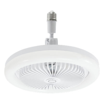 Ventilador de Techo con Luminario LED de 110 V CA 50/60 Hz / 40 W / 3 Tonos de Luz (6500 – 4 000 – 2 700 K) / Diámetro 250 mm / 3 Velocidades / Dimeable.