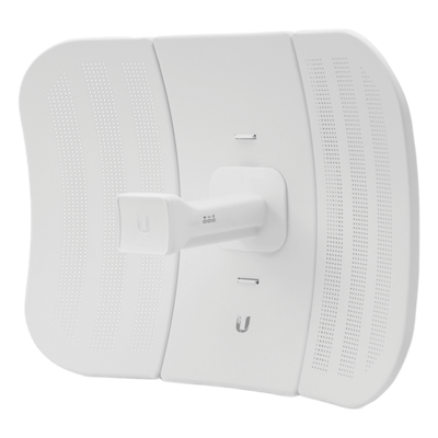 LiteBeam airMAX M5 CPE hasta 100 Mbps, 5 GHz (5150 – 5875 MHz) con antena integrada de 23 dBi
