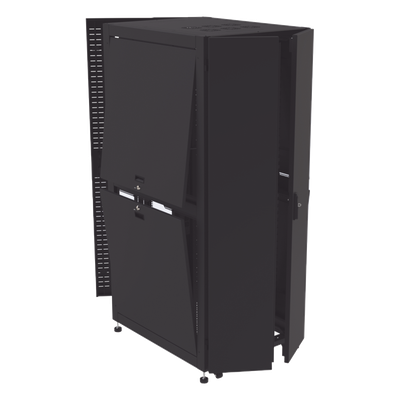 Gabinete para Telecomunicaciones Rack Estándar de 19″, 42UR, 800 mm Ancho x 1000 mm Profundidad. Fabricado en Acero, Se envía el Gabinete Armado.