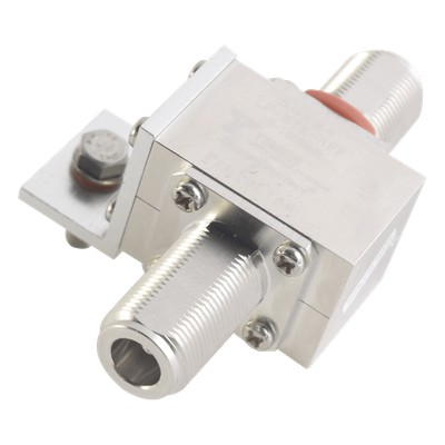 Protector Coaxial, Montaje Universal, para equipos HF, VHF y UHF (20 – 1000 MHz), Conectores N-hembra