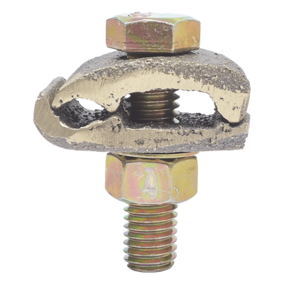 Conector Cable a Superficie Plana / Bronce 100% / Cable 2/0-250 MCM / Sin Soldadura Exotérmica / 3×4.5 cm (1.2×1.8 in)