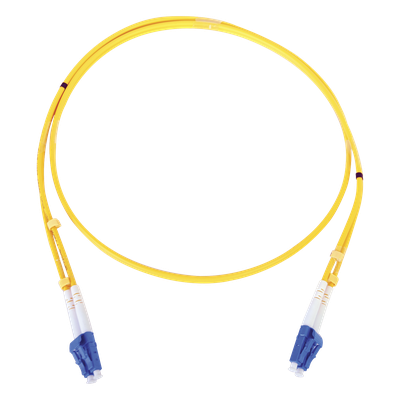 Jumper de Fibra Óptica Monomodo LC/LC Duplex de 1 Metro (3.28 Pies)