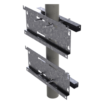 Herraje para Fijación a Pared, Torre o Poste compatible con LP-FORTE-16UR3 y LP-FORTE-24U-R3