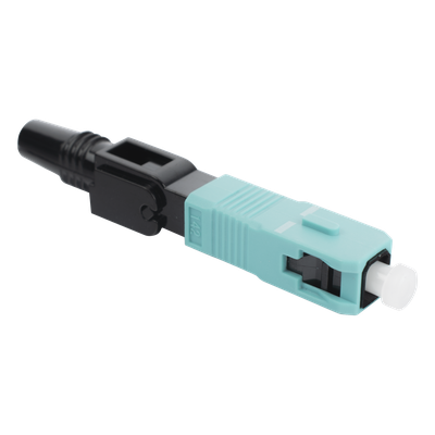 Conector Mecánico de Instalación en Campo, Multimodo SC/UPC, Pre-pulido, Re-terminable, Compatible con Fibra OM1, OM2, OM3, OM4