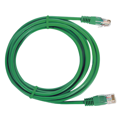 Cable de Parcheo UTP Cat6 – 2 Metros (6.56 Pies) – Verde