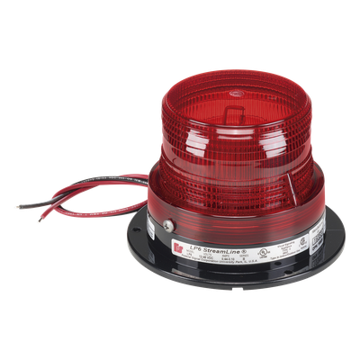 Estrobo Serie Streamline, Mini, 120 Vca, Rojo