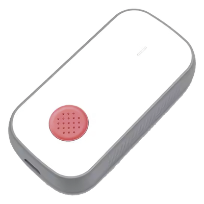 Botón de Pánico LoRaWAN con GPS / BLE para Interior y Exterior / Batería Recargable / IP66