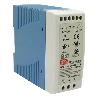 Fuente de poder Industrial Riel Din 24Vcc, 40W