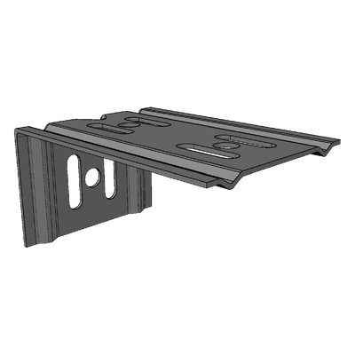 Ménsula Para MallaFils, para montaje en pared, para anchos de charola de 100 mm, con acabado electrozinc