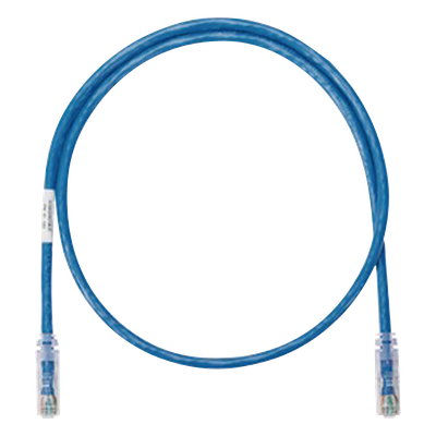 Cable de Parcheo UTP Categoría 6, con Plug Modular en Cada Extremo – 1 Metro (3.28 Pies) – Azul