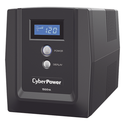 UPS de 1500 VA/900 W, Topología Línea Interactiva, Entrada 120 Vca NEMA 5-15P, y 8 Salidas NEMA 5-15R, Con Regulador de Voltaje (AVR)