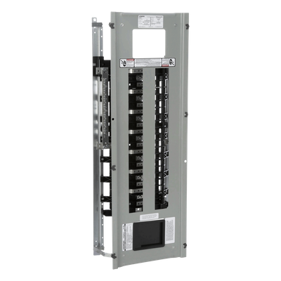 Interior de tablero P1, para montar interruptores BL/BQD, 250A, 3F, 4H, 220/127 ó 480/277 V c.a., 18 Circuitos, Barras de Aluminio