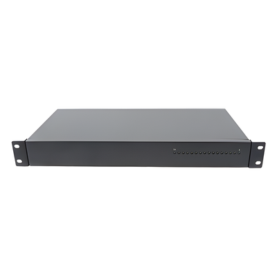 Fuente de poder profesional de 16 Salidas / 24 Vca @ 20 Amper con montaje para rack, voltaje de entrada : 110 Vca