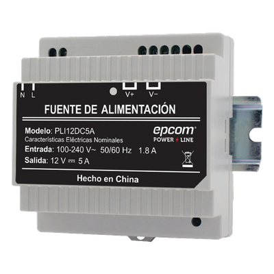 Fuente Industrial Epcom Power Line 12 Vcc 5Amperes