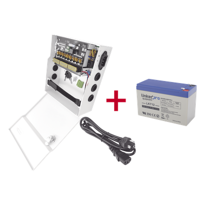 Kit / Fuente PLK12DC8ABK + Batería incluída LK712