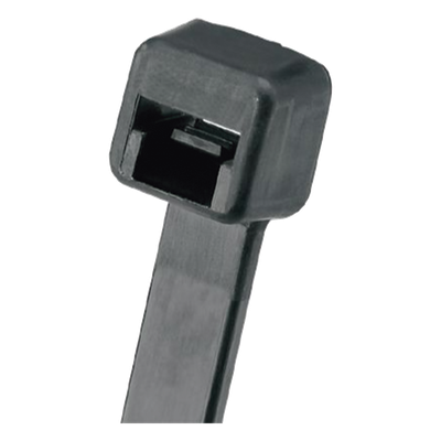 Cincho de Nylon 6.6, de 203mm largo x 3.6mm ancho, Color Negro. Paquete de 1000 Piezas