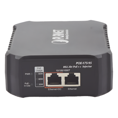 Inyector PoE 802.3bt 95 Watts Gigabit c/Fuente Interna