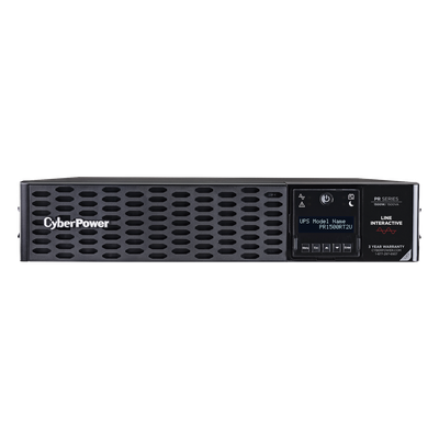 UPS de 1500 VA/1500 W, Topología Línea Interactiva, Entrada 120 Vca NEMA 5-15P, Onda Senoidal Pura, Torre o Rack 2 UR, Con 8 Tomas NEMA 5-15R