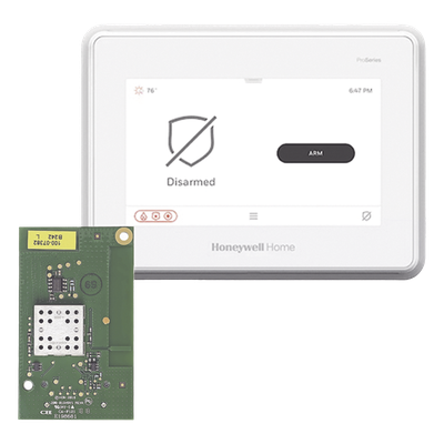 Panel de alarma con pantalla táctil de 7 pulgadas y comunicador WiFi integrado, hasta 250 zonas de seguridad, compatible con sensores DSC, Bosch, 2GIG, ITI y serie 5800