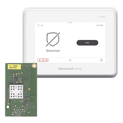 Panel de alarma inteligente con pantalla táctil de 7 pulgadas, comunicador Wi-Fi integrado y compatibilidad con sensores inalámbricos de múltiples marcas