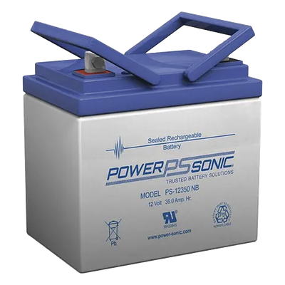Batería 12V, 35AH, Para Respaldo, Tecnologías AGM/VRLA, 5 Años Vida Útil, Terminales NB, Reconocida UL