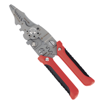 Pinza Profesional para Electricista, Multifunciones 9 en 1, de 8.5″
