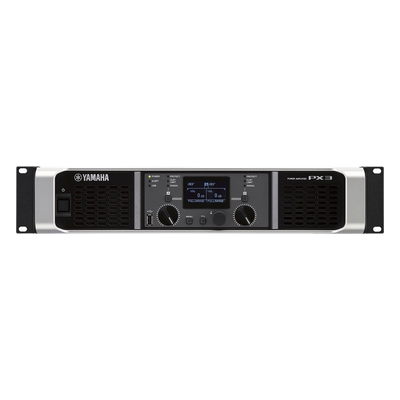 Amplificador de audio Clase D | 300 W x 2 a 8Ω | 500 W x 2 a 4Ω. | Baja Impedancia | Procesamiento Inteligente