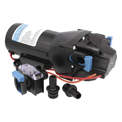 Bomba controlada por presión Par Max HD 4′ a 24 Vca, alta presión 40 psi 15 lpm / 4 gpm