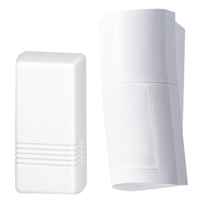 Detector de Movimiento Pasivo con transmisor 5816 Honeywell/ Inalámbrico / Altura de montaje 0.8m a 2.7 m  ajustable  / 100% Exterior / Compatible con serie VISTA y LYNX