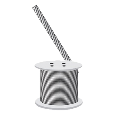 Cable Retenida 7 Hilos, Resistencia 2154 Kg. Diámetro 1/4″ (Precio por Metro).