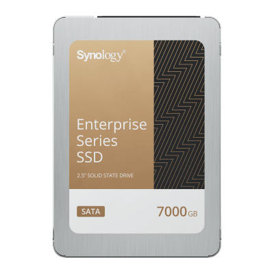 SSD SATA de 2,5″ Serie Enterprise | 7000 GB | Alto Rendimiento Estable | Resistencia Empresarial | Protección de Datos Integral | Análisis de Vida Útil | Compatibilidad con Synology DSM | Garantía de 3 Años.