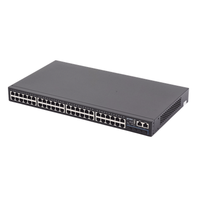 Switch Administrable Stackeable Capa 3, 48 Puertos 10/100/1000T, 4 Puertos 10G SFP+