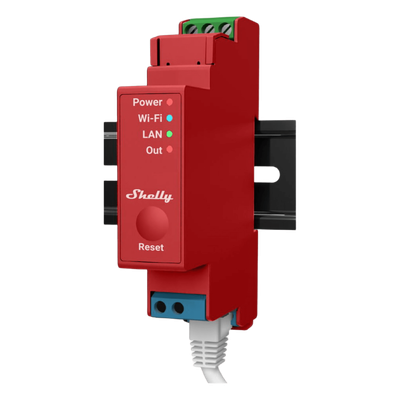Relevador / Interruptor WIFI/ Industrial y residencial inteligente / Hasta 16A / Soporta Google /Alexa / Nube P2P y control Local / 1 canal y puerto ethernet
