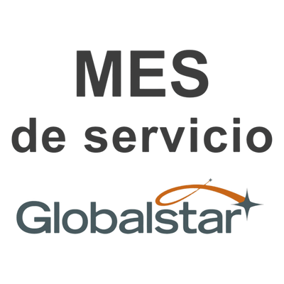 Servicio Mensual del Uso de Satélites GLOBALSTAR