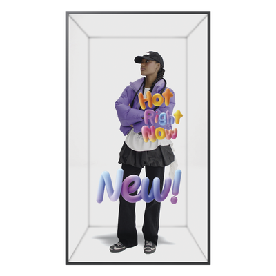 Pantalla Spatial Signage 85″ / 4K UHD 2160×3840 / Vision 3D Virtual sin Gafas / Compatible con VXT / 500 nits / 24/7 / WiFi-BT / Modelo LH85SMHPBGCXZA