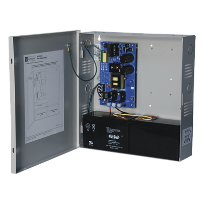 Fuente de Poder ALTRONIX de 24 Vcc @ 10 Amper / 1 salida / Ideal para aplicaciones de Control Acceso/Intrusión / CCTV / Con voltaje de entrada de 115 Vca / Con capacidad de baterías de respaldo / Requieren baterías