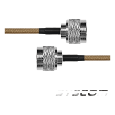 Jumper con Cable LP142 de 110 cm (43.31 pulgadas), con Conectores N Macho a N Macho.