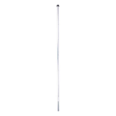 Poste de Esquina para Cerca Electrificada. Tubo Galva. de 1.4m, cal. 18 de 1″ Diam. (Sin pintar). Ideal para 6 Aisladores