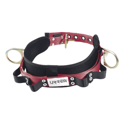 Cinturón para liniero talla 44, con bandas para porta herramientas y dos anillos tipo D.