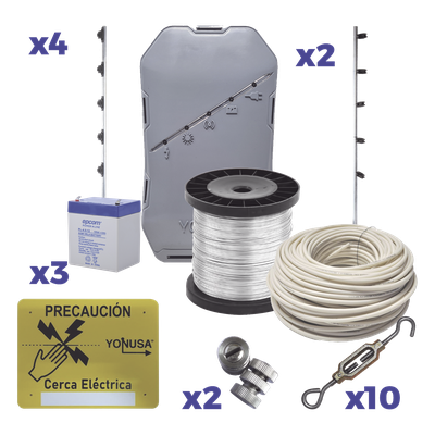 KIT Energizador para 25 Metros de proteccion