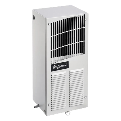 Aire Acondicionado Compacto Para Exterior, Uso en Gabinetes de Telecomunicaciones de Grado Industrial, Frío T15, 800 BTU, 115 Vca, de Acero, Color Gris