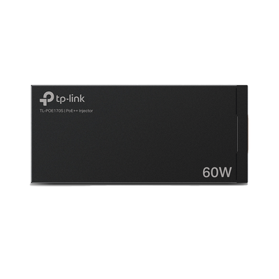Inyector PoE++ (60W) / Gigabit 802.3 af/at/bt / 2 puerto 10/100/1000 Mbps / Plug and Play / Fuente alimientación Integrada