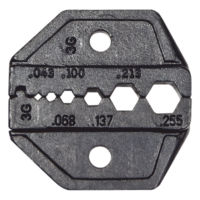 Matriz Ponchadora para RG58, RG59, RG62 y RG174. Compatible con Pinza Ponchadora VDV200-010