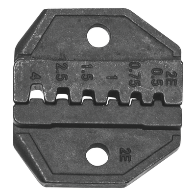 Matriz Ponchadora, Férulas (Ferrule)  Aisladas, sin Aislamiento o de Terminal de Clavija. Compatible con Pinza Ponchadora VDV200-010.