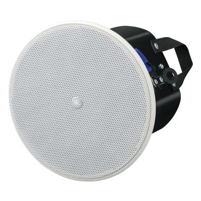 Altavoz de Techo 4″ | Montaje en Plafón | Rango Completo | 8 ohms, | 70/100V | 30W RMS| Par